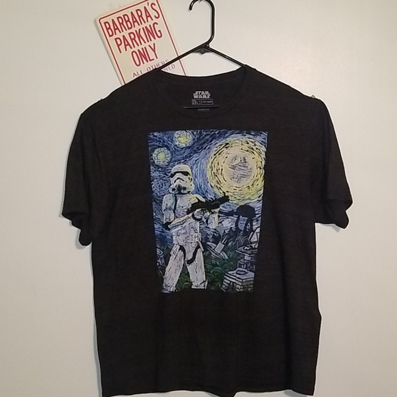 STAR WARS STORMY STARY NIGHT - 2XL